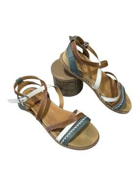 Pikolinos Marazul Flat Adj Strappy Sandals Women’s Size 9.5 US/40 EU Summer Wear